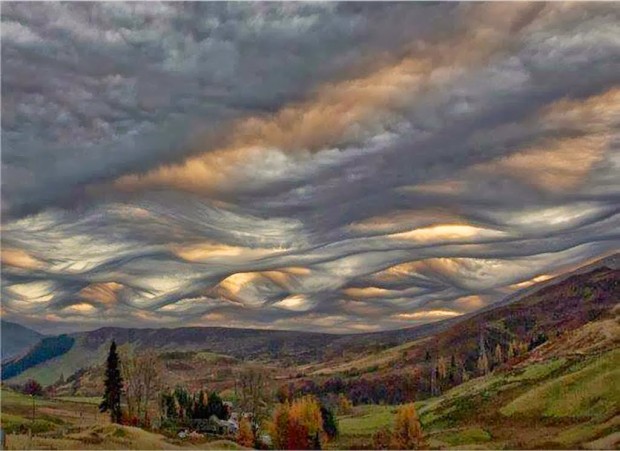 Undulating-clouds